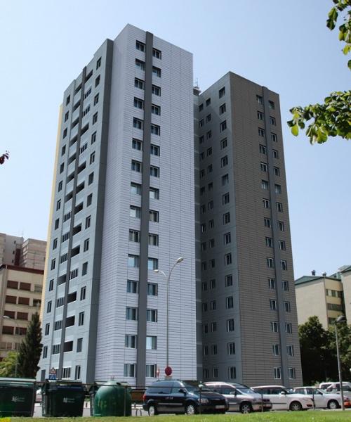 boa arquitectos, arquitectura sostenible, rehabilitación energética, fachada ventilada, Barañáin